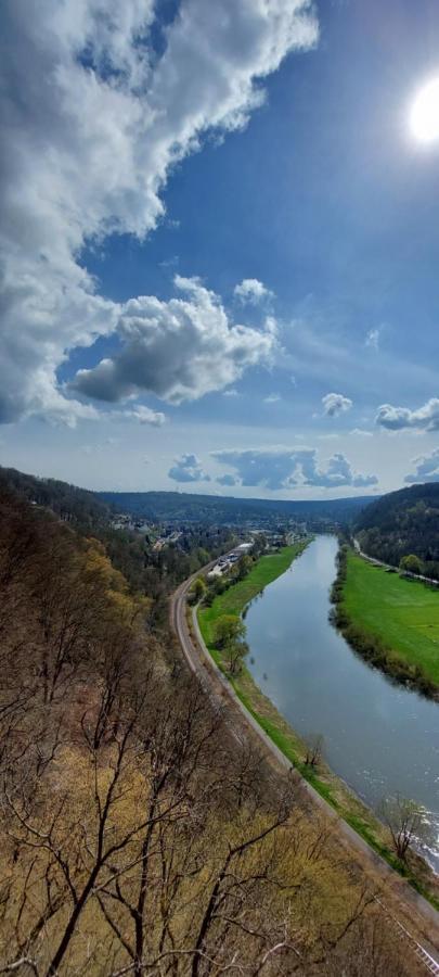 Froschkoenig Mit Teichblick Trendelburg Exterior foto